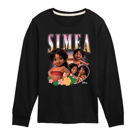 Moana - Simea - Youth Boys Long Sleeve Graphic T-Shirt