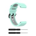 thumbnail image 2 of Gwong Electrónica 20/22 / 26mm reloj pulsera suave transpirable silicona banda de reloj de pulsera de doble color para Garmin Fenix ​​6 / 6s / 6x, 2 of 6