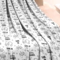 thumbnail image 3 of Monochrome Controllers Games Icons White Pattern Blanket,Comfortable Soft Lamb Wool Throw Blanket,All Season,Warm Lightweight Blankets for Sofa Bed Couch Living Room Chair,40"x50", 3 of 4