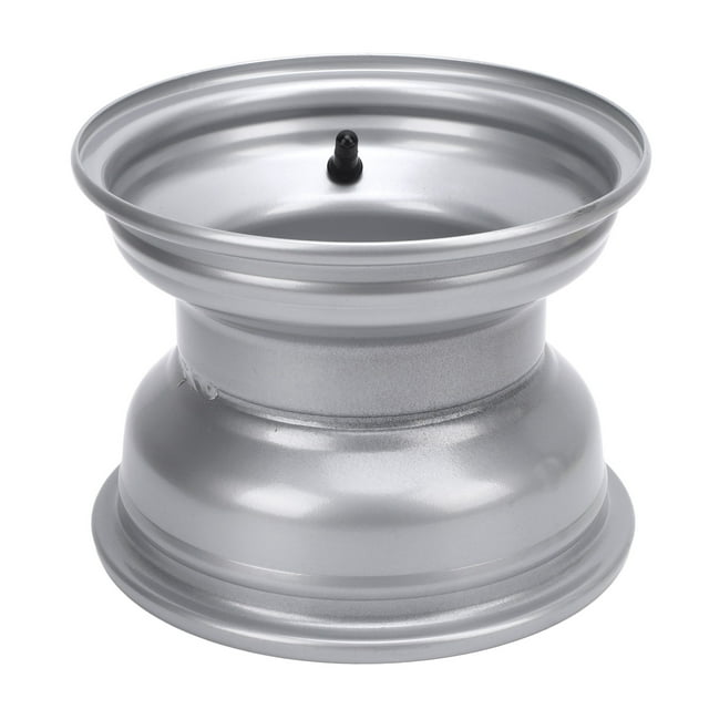 18X9.50-8 ATV Wheel Rim High Strength Aluminum Alloy 8 Inch Wheel Rim Hub for Go Karts Carts Silver
