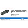 thumbnail image 2 of Throttle Position Sensor - Compatible with 1982, 1984 Chevy Corvette 5.7L V8, 2 of 2