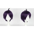 thumbnail image 5 of Unique Bargains Wigs for Women 12" Deep Purple Wigs with Wig Cap, 5 of 6