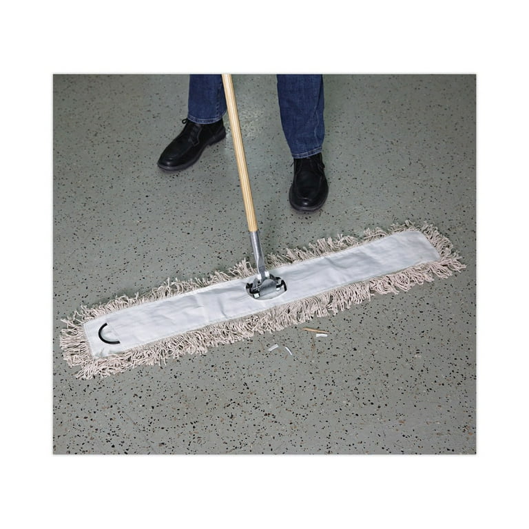 Mop Head, Dust, Cotton, 36 x 3, White Mop Head, Dust, Cotton, 36 x 3, White