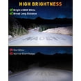 thumbnail image 2 of Combo de luces LED tipo cápsula NAOEVO de 4 pulgadas, Spot Flood, 4 unidades, 2 of 9