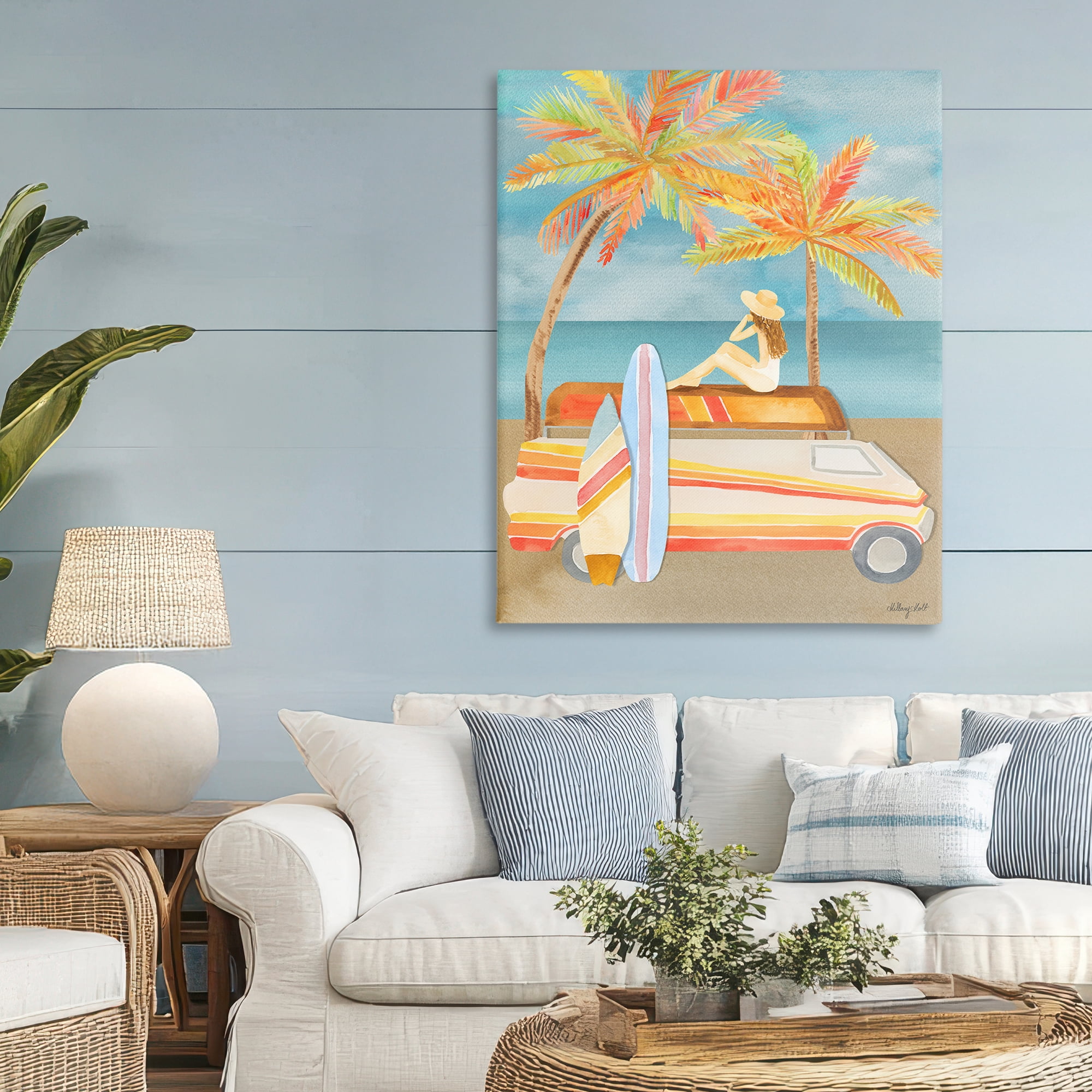 Stupell Industries California Road Trip Canvas Wall Art, design by Hillary Holt