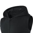 thumbnail image 6 of Daolelai Men's Hooded Zippered Sleeveless Sports Vest, 6 of 6