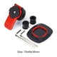 thumbnail image 3 of Soporte de teléfono para motocicleta con clip de liberación rápida para andar en bicicleta (rojo A) Likrtyny  Accesorios para bicicletas, 3 of 6
