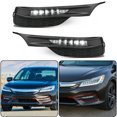 thumbnail image 4 of LED Fog Lights Lamps 08V31-T2A-100E Direct Replacement Pair Left + Right Completed Set for 2016 2017 Honda Accord Sedan 4Dr with Bezel Switch Wires, 4 of 5