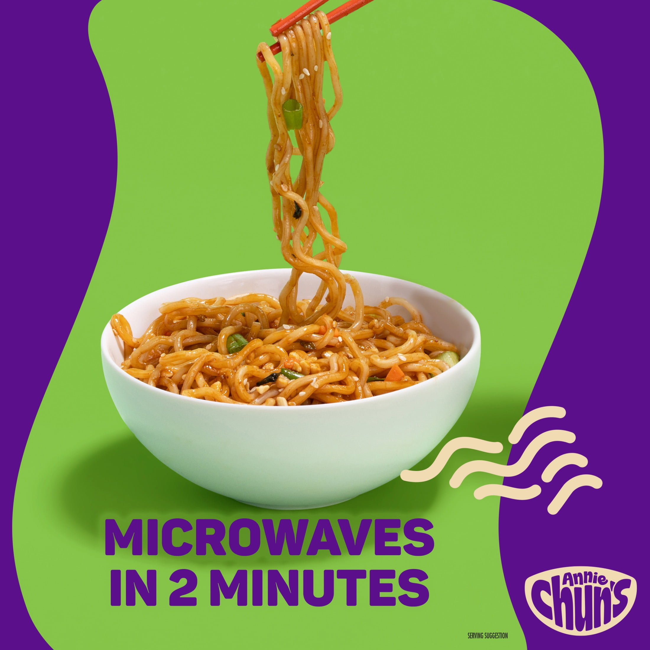 (4 pack) Annie Chun's Pad Thai Noodle Bowl, 8.53 oz