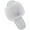 Gray, variant on Womens Fuzzy Faux Fur Slippers Cozy Spa Flat Fluffy Indoor House Shoes Slip on Outdoor Home Slipper White 5-6