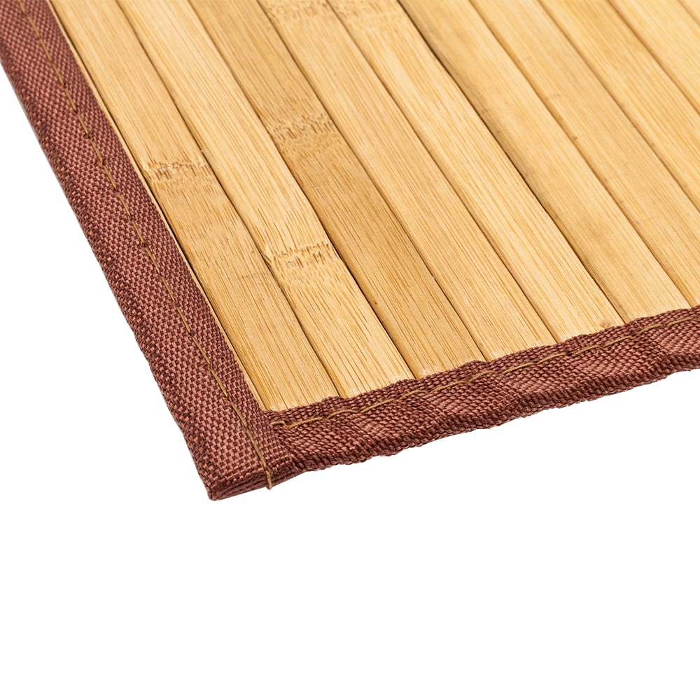 Kepooman Bamboo Floor Mat Non-Skid, Water-Repellent Runner Rug, 21" x 34", Natural Kepooman Bamboo Floor Mat Non-Skid, Water-Repellent Runner Rug, 21" x 34", Natural