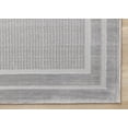 thumbnail image 4 of Rug Branch Border, Tonal/Solid Grey Indoor Area Rug - 5' x 8', 4 of 8