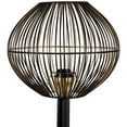 thumbnail image 4 of Iron Table Lamp with Wire Shade - 29.75" - Black and Gold, 4 of 4