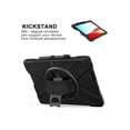 thumbnail image 3 of Microsoft Surface Pro X 13 inch Case Shockproof Protective Cover with Pen Holder Hand Strap Rotating Kickstand and Shoulder Strap, 3 of 7
