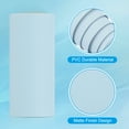 thumbnail image 3 of Uxcell 197"x3.9" Papel Tapiz Azul Claro, Papel Contacto de Pelar y Pegar, Papel de Pared de Vinilo de Color Sólido, 3 of 7