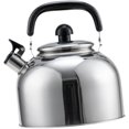 thumbnail image 1 of Whistling Kettle Coffee Tea Kettle Water Kettle Kitchenware Tableware Teapot Whistle Tea Kettle for Cooker Gas Cooking Travel, 4L, 1 of 1
