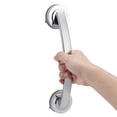 thumbnail image 3 of Sucker Handrail Seamless Sucker Glass Door Handle Bathroom Slide Door Grip Elderly Armrest; Sucker Handrail Seamless Sucker Glass Door Handle Slide Door Grip,Silver,30cm, 3 of 6