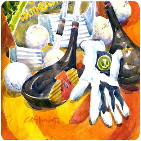

Southeastern Golf Clubs With Glove And Balls Foam Coasters - Set 4