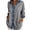 Grey, variant on Summer Tops, Duoif Women's Denim Patchwork Button Down, Long Sleeve Casual Shirts for Women Beige L