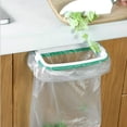 thumbnail image 3 of 4 Pcs Plastic Portable Trash Bag Rack Holder Hanging Trash Garbage Bag Holder Space-Saving Garbage Hooks for Kitchen Cupboard, 3 of 5