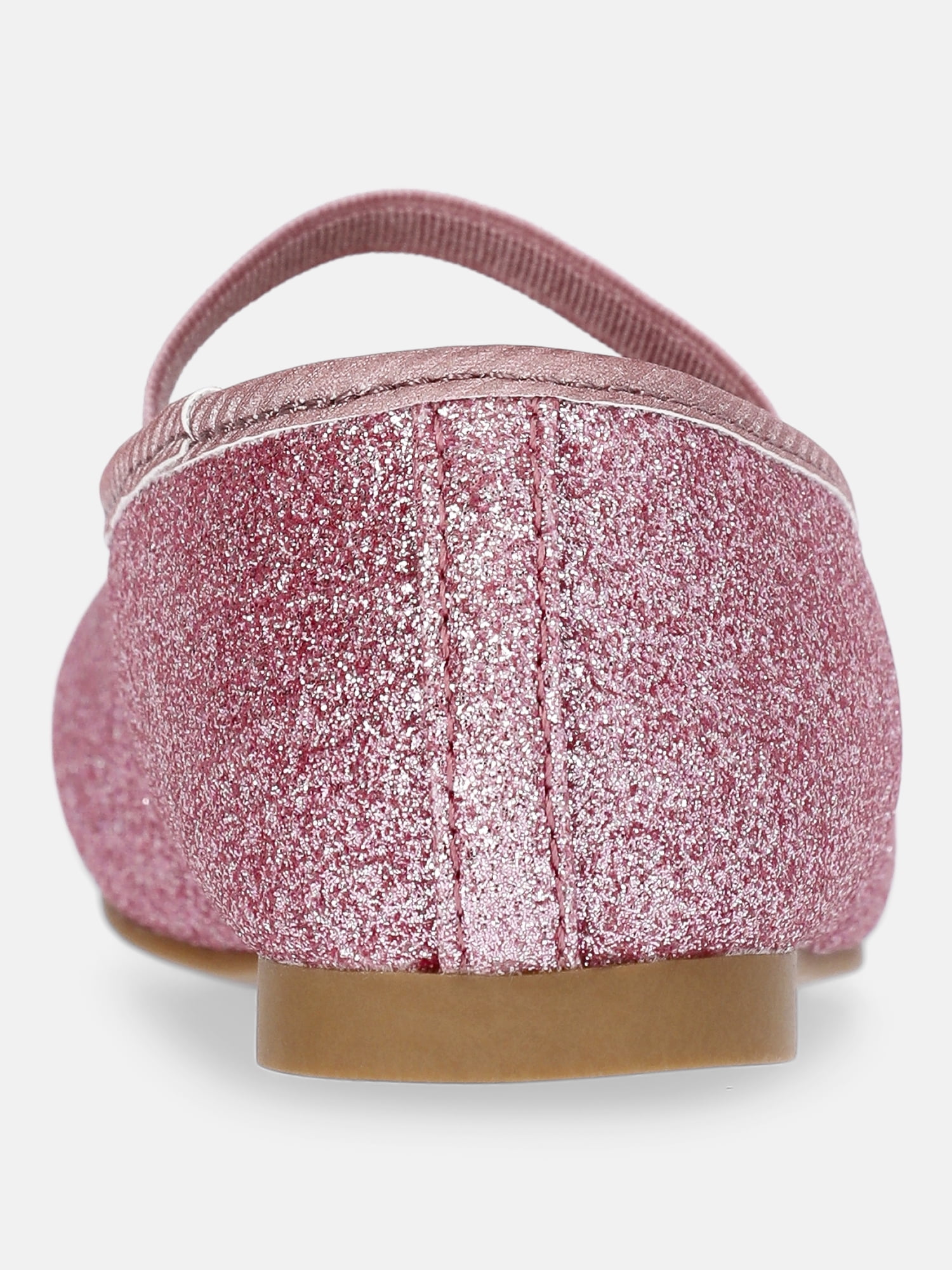 Wonder Nation Baby Girls Bow Ballet Dress Shoes