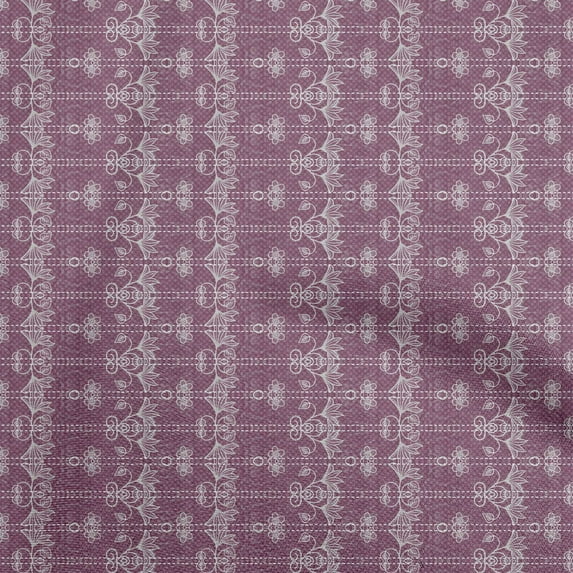 oneOone Cotton Silk Purple Fabric Texture Fabric For Sewing Printed Craft Fabric By The Yard 42 Inch Wide