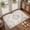 Beige, variant on UERMEI 3x5 Washable Area Rugs for Living Room, Modern Vintage Printed Rug, Vacuum-Friendly, Non Slip Indoor Rug for Bedroom Dining Room Home Decor Carpet, Black