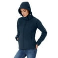 thumbnail image 3 of B&C Womens Hooded Premium Softshell Jacket (Windproof, Waterproof & Breathable), 3 of 4