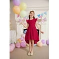 thumbnail image 4 of Arshiner Spring Dresses for Girls Valentines Party Formal Fancy Special Occasion Pageant Dress, 4 of 6