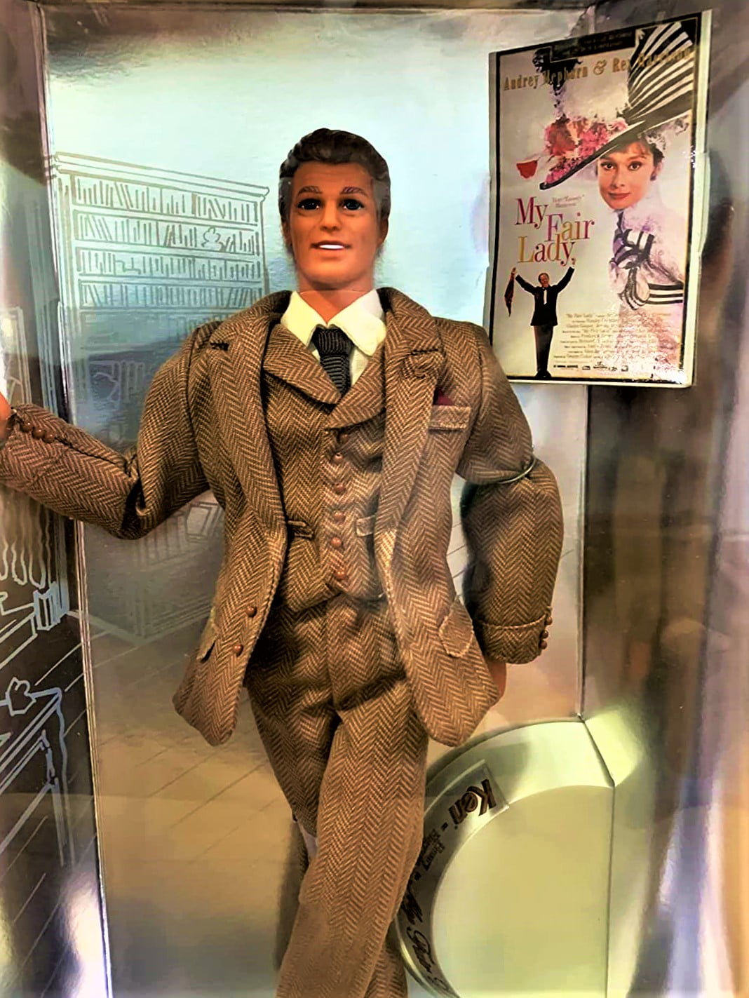 Barbie Ken Doll As Henry Higgins From My Fair Lady 1995 Mattel