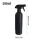 thumbnail image 5 of Yuarrent 500ml HDPE Spray botella limpieza rociador Alcohol Spray botella planta regadera Type3 NO3, 5 of 6
