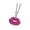 A, variant on Lip Crystal Crystal Rear View Glass Charm Car Interior Decoration Pendant Fashionable Rear Glass Charm for Women