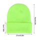 thumbnail image 3 of Minnieouse Gorros Beanie Gorros de punto Unisex Skullcap manga hilo multifuncional a prueba de viento accesorios para el cabello para deportes al aire libre Sombreros Amarillo fluorescente Minnieouse AP010147-19, 3 of 5