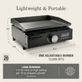 thumbnail image 3 of Coleman Sportster Tabletop 17-inch Griddle, Black, 3 of 9