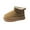 brown, variant on Women’s Winter Waterproof Snow Boots Warm Fleece-Lined Platform Boots, Anti-Slip Outdoor Cold-Weather Ankle Shoes, Thick-Sole Plush Lined Insulated Cotton Boots for Winter Comfort