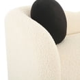 thumbnail image 5 of TOV Furniture Leonie Beige Faux Shearling 84" Sofa, 5 of 8