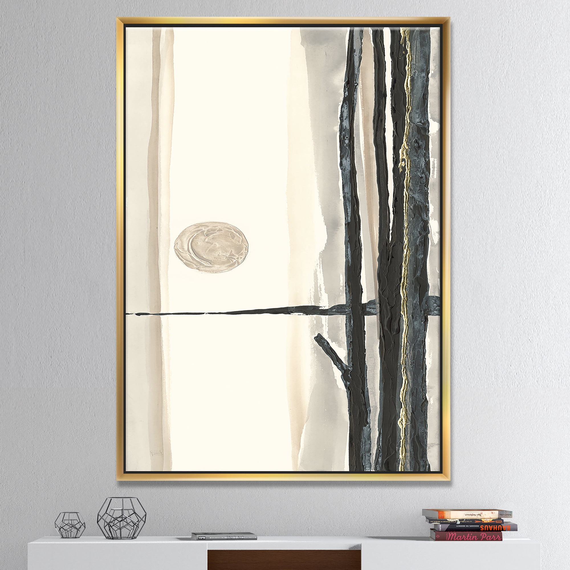 Designart ' Forest Silhouette I ' Modern Farmhouse Framed Canvas
