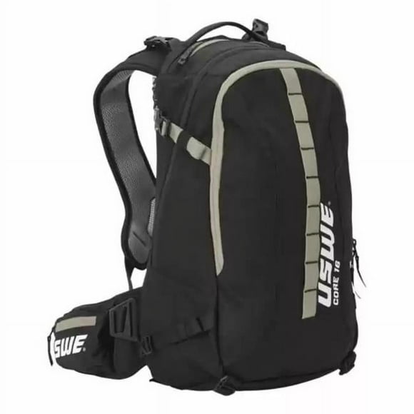 USWE 2253337 25L Core Dirt Biking Daypack - Black & Mudgreen