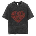 thumbnail image 3 of Camiseta lavada de la cantante Lana Del Rey de los 90 para hombres y mujeres, camisetas de moda Retro de manga corta, camisetas de algodón de gran tamaño, ropa de calle, 3 of 5