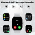 thumbnail image 2 of Reloj inteligente Othalne de 2.01 pulgadas para Android y iPhone con frecuencia cardíaca, 2 of 7
