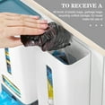 thumbnail image 3 of WORGEOUS Trash Can Garbage Bag Storage Box Grocery Bag Storage Shopping 30.5X12.9X7.7CM, 3 of 8