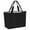 Black, variant on Grey Beach Bag for Women, Large Breathable Mesh Beach Tote Bag, Vintage Leather Patterned Texture Solid Modern Sandproof Lightweight Travel Bags for Vacation Picnic Swimming Pool 15.7"x15.7"x9.1"