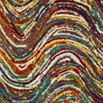 thumbnail image 6 of SAFAVIEH Aruba Ida Geometric Waves Area Rug, Multi, 6'7" x 6'7" Square, 6 of 6