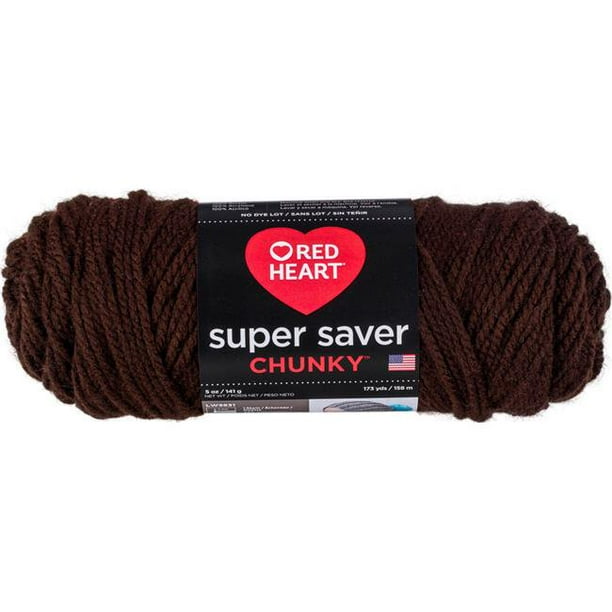 Red Heart Super Saver Chunky YarnCoffee