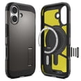 thumbnail image 1 of Funda de teléfono Spigen Tough Armor T MagFit para iPhone 17 Gunmetal, 1 of 6