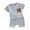 Gray, variant on Musuos Baby Boys Shorts Set, 6 12 18 24M Short Sleeve Crew Neck T-shirt with Striped Shorts Summer Outfit