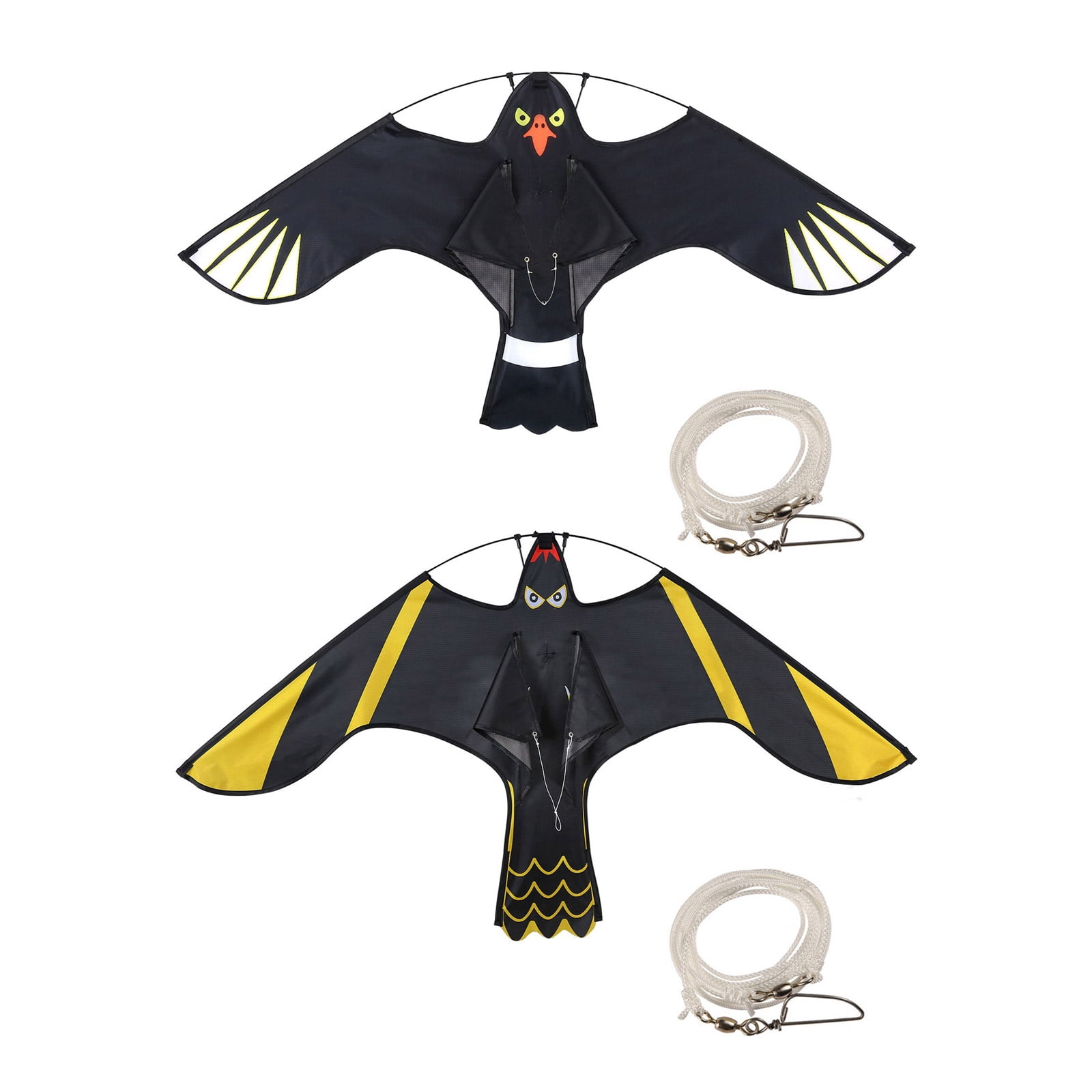 Reusable Scarecrow Flying Kite for Outdoor Bird Control in Fields Orchards - Wind Design
