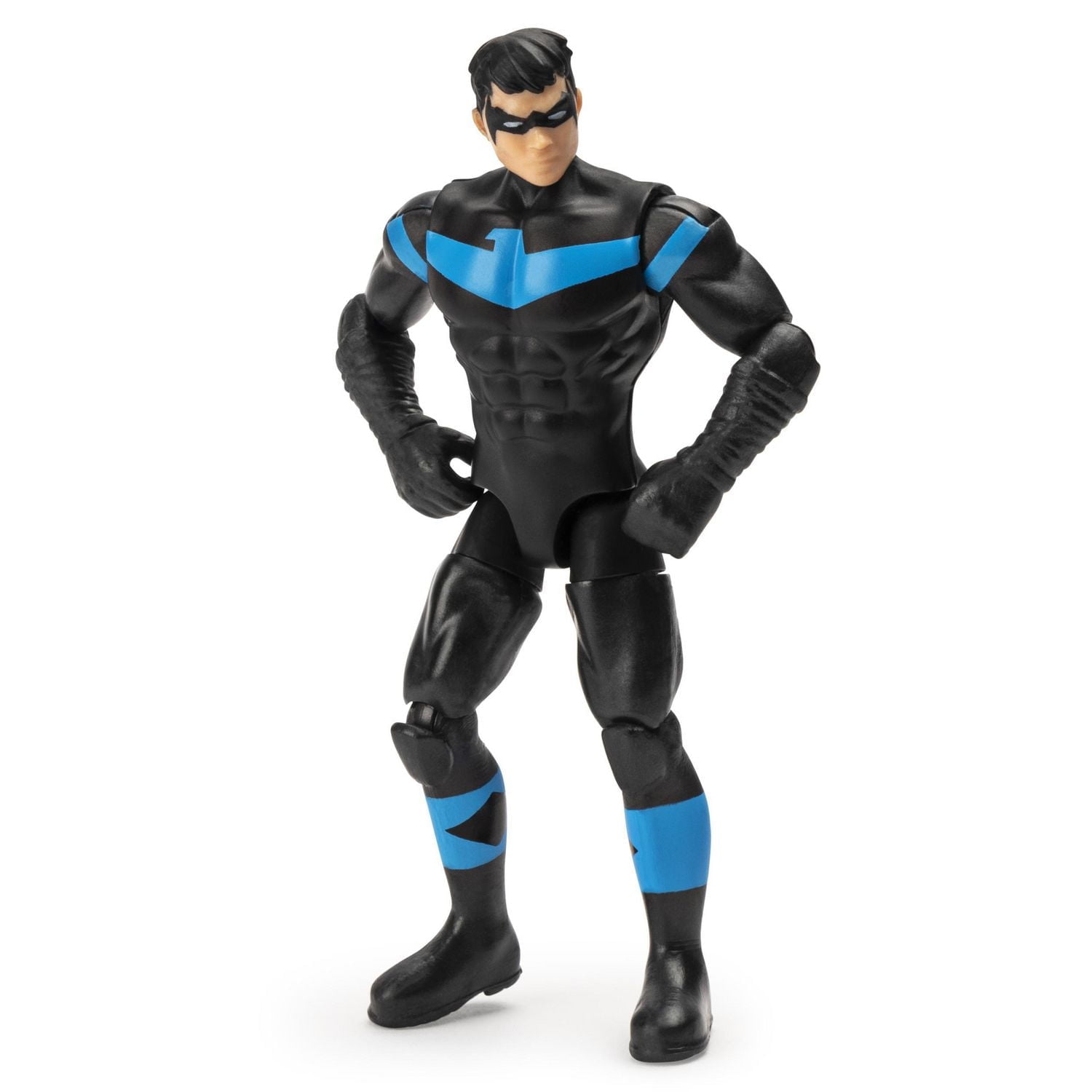 BATMAN, 4-Inch NIGHTWING Action Figure with 3 Mystery Accessories, Mission 2