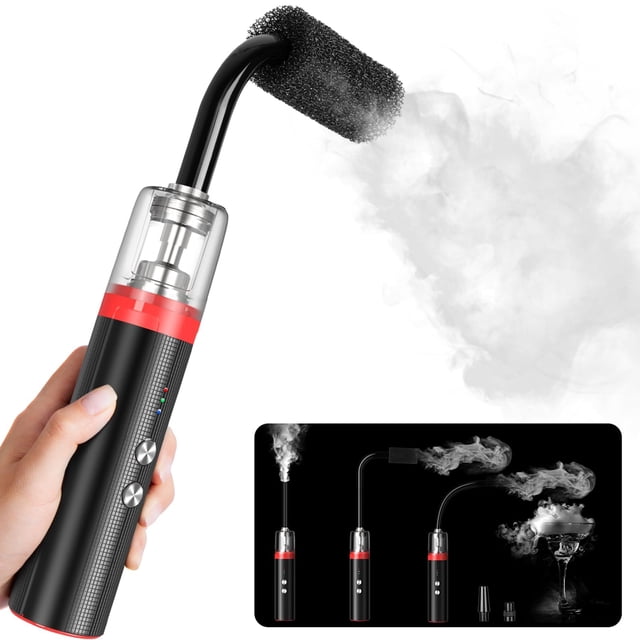 Máquina de niebla COOWOO portátil Mini con mando a distancia de 400 ml