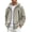 Mint Green, variant on Bxsruta Mens Windbreaker Lightweight Hooded Full Zip Athletic Jacket Casual Outdoor Coat